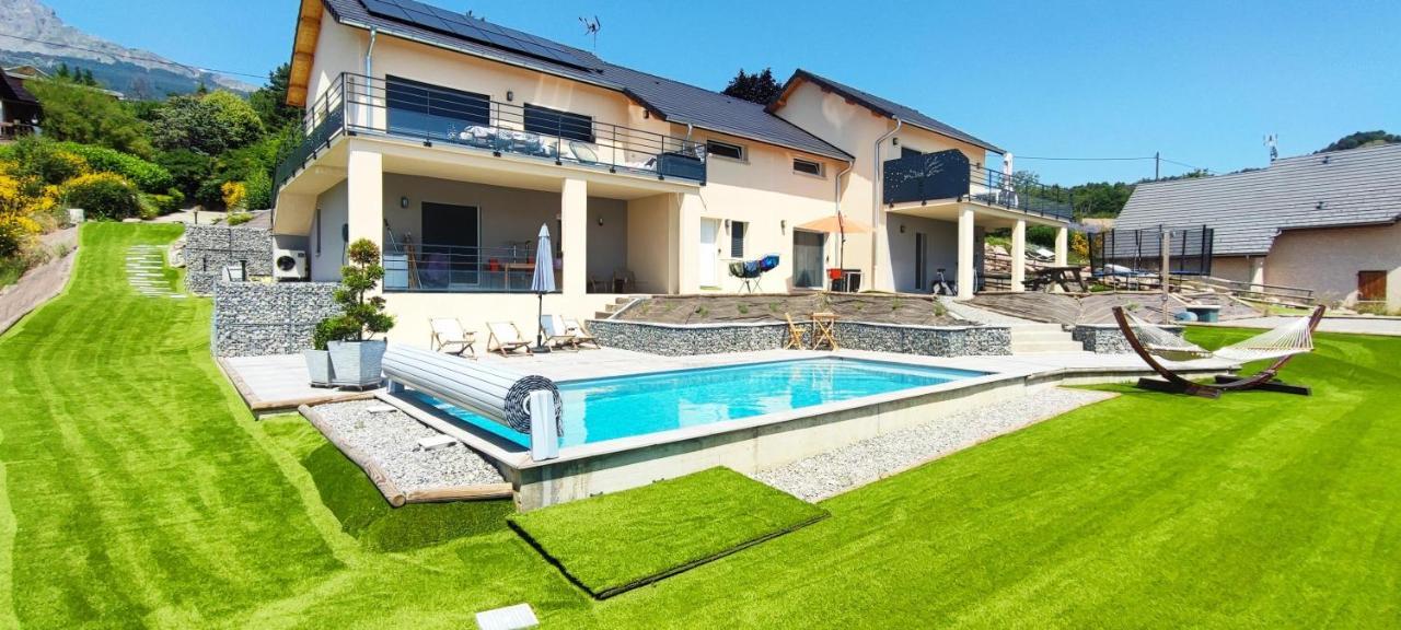 Chambre 2 Vue Lac Av Piscine Prunières Eksteriør bilde