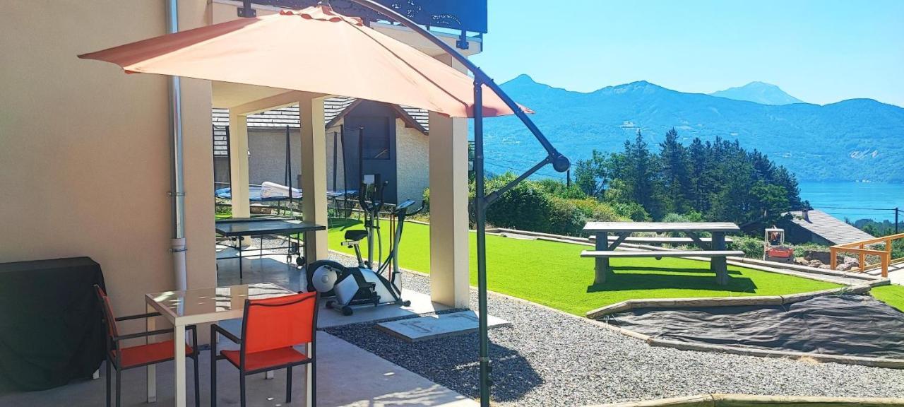 Chambre 2 Vue Lac Av Piscine Prunières Eksteriør bilde